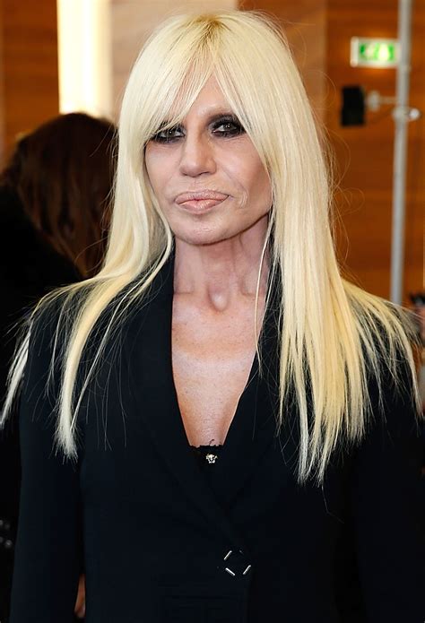 donatella versace parrucca|donatella versace birthday.